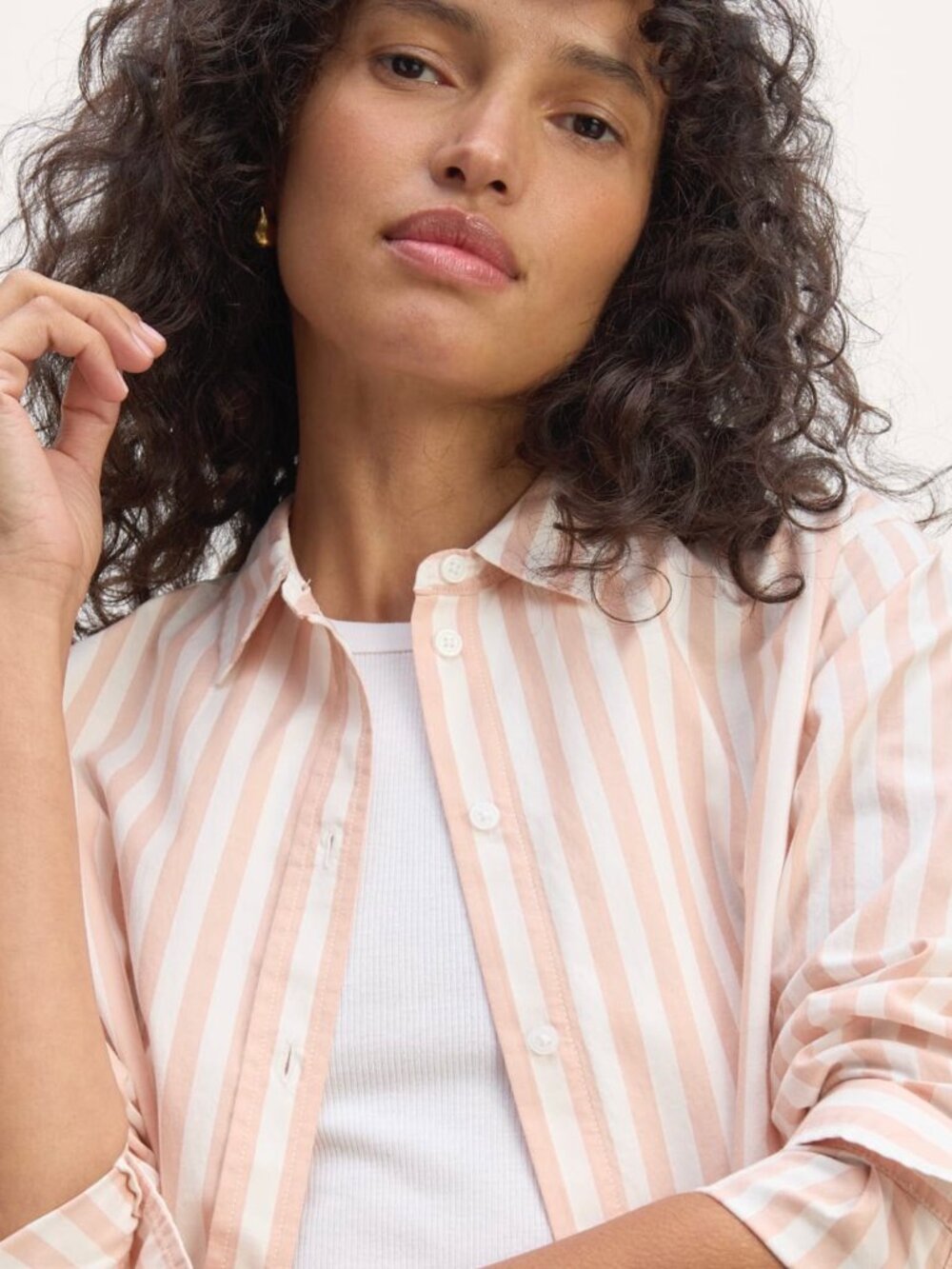 The Silky Cotton Relaxed Shirt
